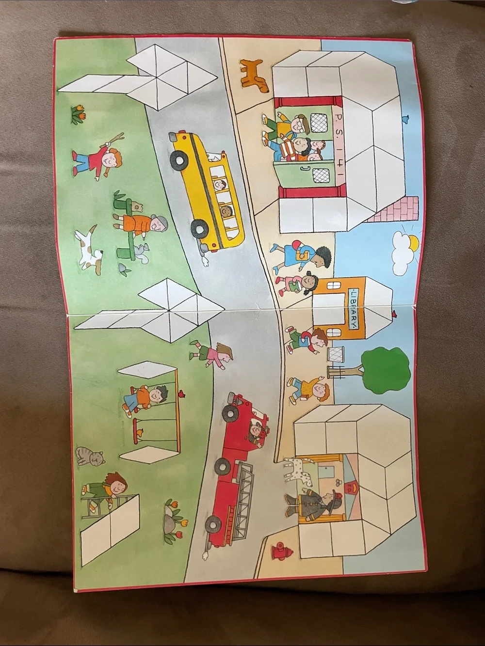 Happy Town Primary Educational Shape Matching Game